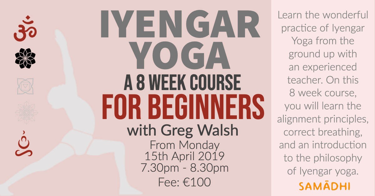Introduction to Iyengar yoga course