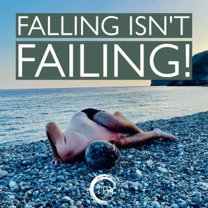 Remember, in yoga, falling is not failing